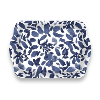 Δίσκος σερβιρίσματος Blue Leaves 21x14 εκ. από το Stellamarket.gr